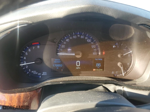 2016 Cadillac CTS Sedan RWD with VIN 1G6AP5SX6G0197762, listed as a Copart auction lot 44219805 with 179,993 mi miles and Salvage Title. Bid and sale history available at carsss.com. Image 9.