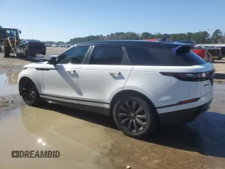 2018 Land Rover Range Rover Velar R-Dynamic HSE with VIN SALYM2RV6JA705357, listed as a Copart auction lot 46335285 with 56,805 mi miles and Salvage Title. Bid and sale history available at carsss.com. Image 2.