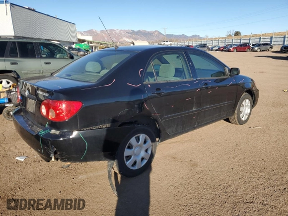 2005 Toyota Corolla CE with VIN 2T1BR32E05C398574, listed as a Copart auction lot 89382555 with 227,916 mi miles and Salvage title. Bid and sale history available at DreamBid. Image 3.