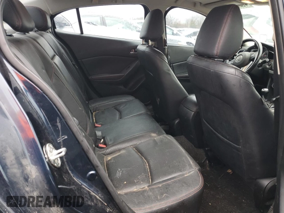 2015 Mazda 3 S Grand Touring with VIN JM1BM1W39F1236511, listed as a Copart auction lot 43385295 with 234,029 mi miles and Clean Title. Bid and sale history available at DreamBid. Image 10.
