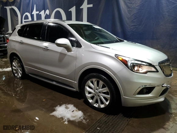 2017 Buick Envision Premium I with VIN LRBFXESX6HD096927, listed as a Copart auction lot 52707515 with 140,488 mi miles and Clean Title. Bid and sale history available at carsss.com. Image 4.
