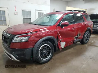 2023 Nissan Pathfinder Rock Creek with VIN 5N1DR3BD7PC231197, listed as a Copart auction lot 51751205 with 71,366 mi miles and Salvage title. Bid and sale history available at DreamBid. Image 1.