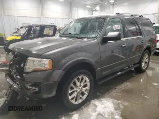 2015 Ford Expedition Limited with VIN 1FMJU2AT7FEF18191, listed as a Copart auction lot 45673205 with 180,366 mi miles and Salvage title. Bid and sale history available at DreamBid. Image 1.