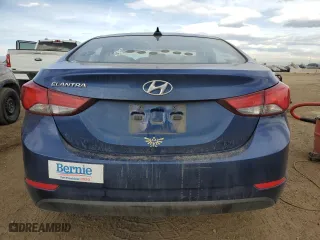 2016 Hyundai Elantra SE with VIN 5NPDH4AE0GH724702, listed as a Copart auction lot 51022345 with 121,501 mi miles and Salvage Title. Bid and sale history available at carsss.com. Image 6.