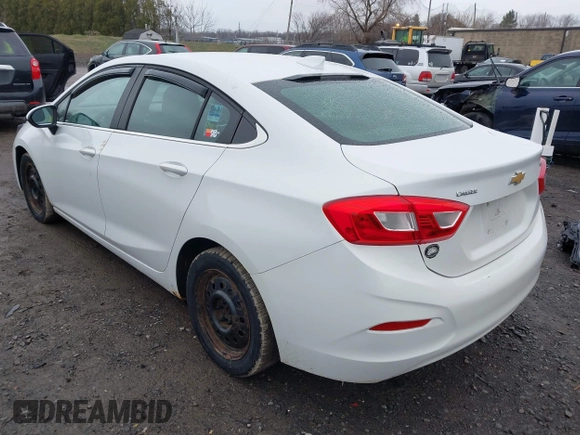2017 Chevrolet Cruze LT with VIN 1G1BE5SM0H7100327, listed as a IAAI auction lot 42012403 with 122,493 mi miles and . Bid and sale history available at DreamBid. Image 3.