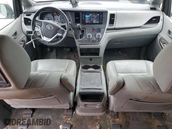 2016 Toyota Sienna Ltd with VIN 5TDDK3DC0GS138484, listed as a Copart auction lot 53599575 with 104,218 mi miles and Salvage Title. Bid and sale history available at carsss.com. Image 8.