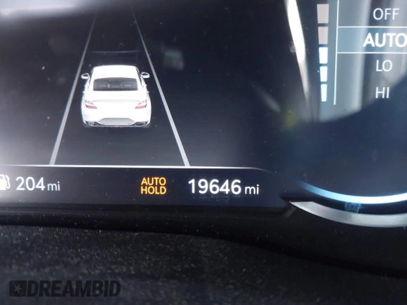 2023 Genesis G70 2.0T with VIN KMTG34TA2PU121151, listed as a IAAI auction lot 42425161 with 19,646 mi miles and . Bid and sale history available at DreamBid. Image 15.