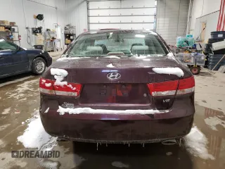 2006 Hyundai Sonata GLS with VIN 5NPEU46F76H090837, listed as a Copart auction lot 44444215 with 109,886 mi miles and Non Repairable. Bid and sale history available at DreamBid. Image 6.