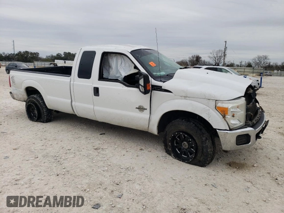 2012 Ford F-250 XL with VIN 1FT7X2BT7CEB78203, listed as a Copart auction lot 88735445 with Not provided miles and Salvage title. Bid and sale history available at DreamBid. Image 4.