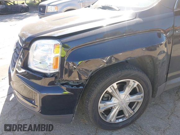 2017 GMC Terrain SLE with VIN 2GKALMEK2H6347849, listed as a IAAI auction lot 41634216 with 61,405 mi miles. Bid and sale history available at carsss.com. Image 6.