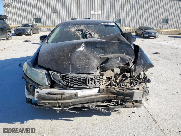 2015 Honda Civic Sedan LX with VIN 19XFB2F57FE068184, listed as a Copart auction lot 50246385 with 99,550 mi miles and Salvage Title. Bid and sale history available at carsss.com. Image 5.