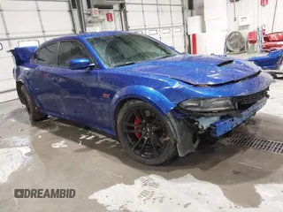 2021 Dodge Charger Scat Pack with VIN 2C3CDXGJ3MH640735, listed as a IAAI auction lot 41254145 with 25,898 mi miles and . Bid and sale history available at DreamBid. Image 1.