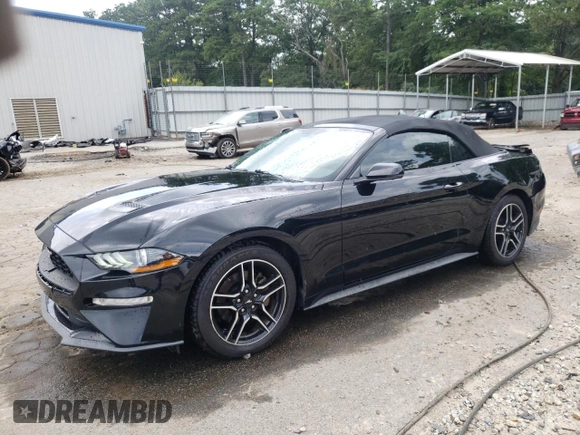 2020 Ford Mustang EcoBoost with VIN 1FATP8UH0L5106517, listed as a Copart auction lot 60517665 with 97,877 mi miles and Salvage title. Bid and sale history available at DreamBid. Image 1.