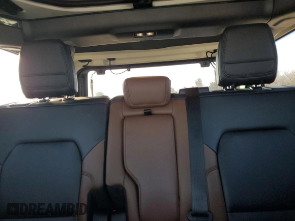 2024 Ford Bronco Outer Banks with VIN 1FMDE8BHXRLB04524, listed as a Copart auction lot 87458424 with 837 mi miles and Salvage Title. Bid and sale history available at DreamBid. Image 10.