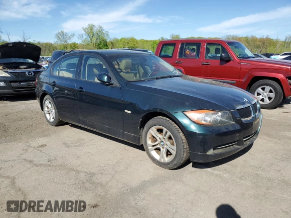 2008 BMW 3 Series 328xi z VIN WBAVC93558K037499, wystawiony jako Copart lot #55252825 z przebiegiem Nie podano mil oraz Czysty tytuł • Clean title. Historia ofert i sprzedaży dostępna na DreamBid. Obrazek 4.