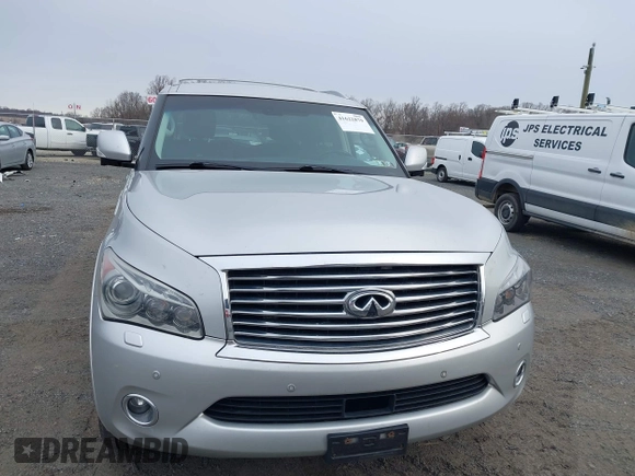 2013 Infiniti QX56 with VIN JN8AZ2NE4D9060217, listed as a IAAI auction lot 41622879 with 212,000 mi miles and . Bid and sale history available at DreamBid. Image 12.