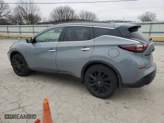 2022 Nissan Murano SV with VIN 5N1AZ2BS2NC125071, listed as a Copart auction lot 87424314 with 97,967 mi miles and Salvage Title. Bid and sale history available at carsss.com. Image 2.