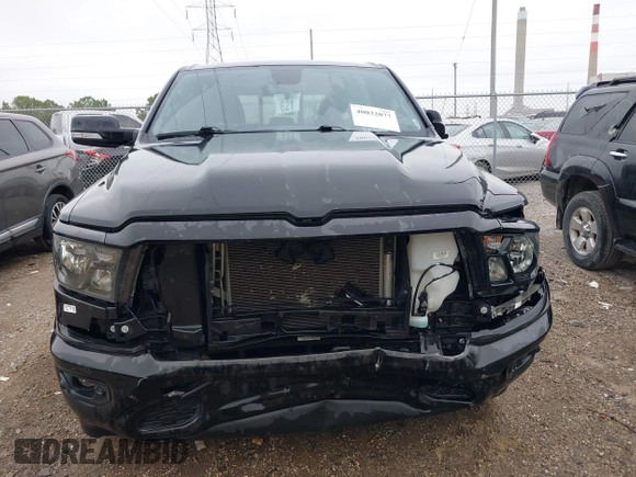 2020 Ram 1500 Big Horn with VIN 1C6SRFFT0LN216433, listed as a IAAI auction lot 40032077 with 102,298 mi miles. Bid and sale history available at carsss.com. Image 12.