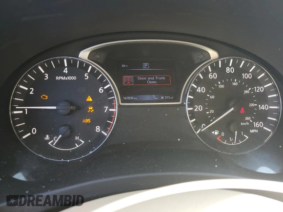 2016 Nissan Altima S with VIN 1N4AL3AP2GC269706, listed as a Copart auction lot 53245255 with 167,839 mi miles and Salvage Title. Bid and sale history available at DreamBid. Image 9.