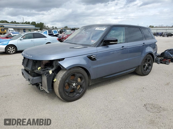 2018 Land Rover Range Rover Sport HSE with VIN SALWR2RV3JA189547, listed as a Copart auction lot 47369325 with 112,741 mi miles and Salvage Title. Bid and sale history available at carsss.com. Image 1.