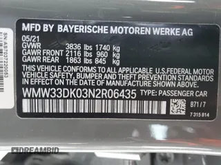 2022 MINI Hardtop 4 Door Cooper z VIN WMW33DK03N2R06435, wystawiony jako Copart lot #42131665 z przebiegiem 29 690 mil mil oraz Szkoda całkowita • Salvage title. Historia ofert i sprzedaży dostępna na DreamBid. Obrazek 13.