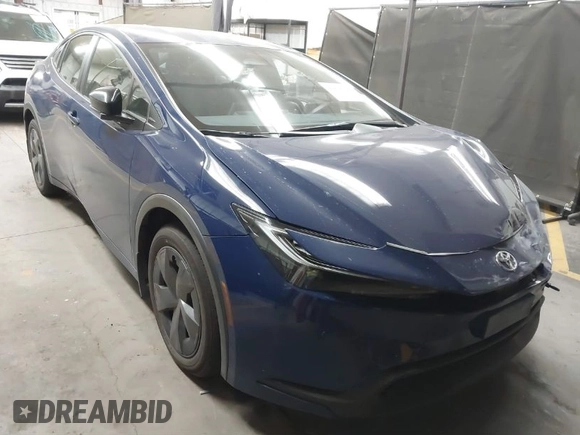 2024 Toyota Prius LE with VIN JTDACAAU0R3030582, listed as a IAAI auction lot 41838615 with 9,402 mi miles and . Bid and sale history available at DreamBid. Image 1.