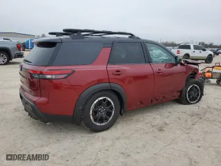 2024 Nissan Pathfinder SV with VIN 5N1DR3BD2RC310148, listed as a Copart auction lot 45685355 with 7,335 mi miles and Salvage Title. Bid and sale history available at carsss.com. Image 3.