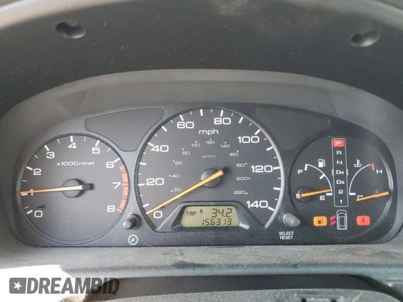 2000 Honda Odyssey EX with VIN 2HKRL1861YH564896, listed as a Copart auction lot 50635805 with 156,313 mi miles and Salvage Title. Bid and sale history available at DreamBid. Image 9.