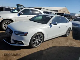 2013 Audi A4 Premium Plus with VIN WAUEFAFL4DN023914, listed as a Copart auction lot 47769035 with 138,352 mi miles and Salvage Title. Bid and sale history available at carsss.com. Image 1.