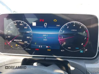 2024 Mercedes-Benz CLE 53 AMG z VIN W1KMJ6CB5RF020498, wystawiony jako IAAI lot #41602900 z przebiegiem 2 603 mil mil oraz . Historia ofert i sprzedaży dostępna na DreamBid. Obrazek 7.