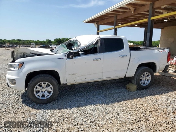 2016 Chevrolet Colorado 4WD LT with VIN 1GCPTCE13G1320488, listed as a Copart auction lot 53633815 with 129,283 mi miles and Salvage title. Bid and sale history available at DreamBid. Image 1.