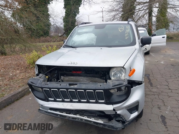2020 Jeep Renegade Jeepster with VIN ZACNJBAB8LPL52205, listed as a IAAI auction lot 41477675 with 66,731 mi miles and . Bid and sale history available at carsss.com. Image 12.