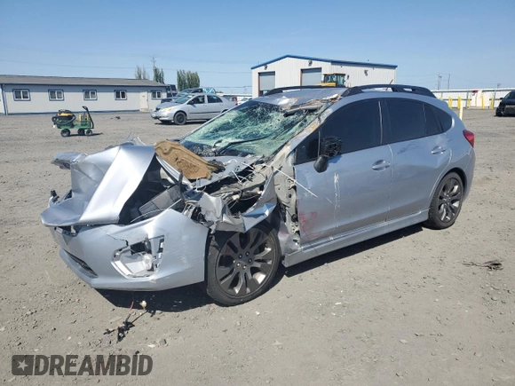 2014 Subaru Impreza Special Sports Premium with VIN JF1GPAL6XE8276524, listed as a Copart auction lot 55461935 with Not Provided miles and Salvage Title. Bid and sale history available at DreamBid. Image 1.