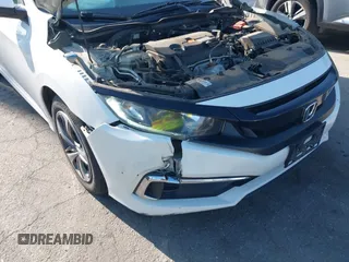 2019 Honda Civic Sedan LX with VIN 2HGFC2F62KH505921, listed as a IAAI auction lot 41982303 with 72,618 mi miles. Bid and sale history available at carsss.com. Image 6.