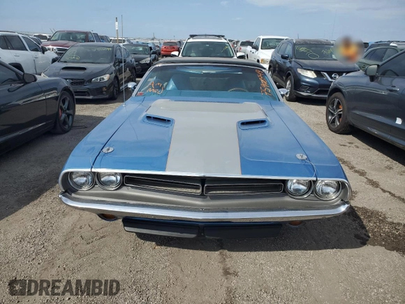 1971 Dodge Challenger с VIN JH27G1B283068, выставлен на аукционе Copart как лот 75908744 с пробегом 3 839 миль миль и Списание • Salvage title. История ставок и продаж доступна на DreamBid. Изображение 5.