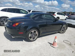 2005 Lexus SC 430 with VIN JTHFN48Y350061412, listed as a Copart auction lot 77746784 with 33,778 mi miles and Non Repairable. Bid and sale history available at DreamBid. Image 3.