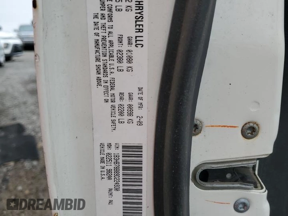 2009 Dodge Caliber R/T z VIN 1B3HB78B89D224930, wystawiony jako Copart lot #47748705 z przebiegiem Nie podano mil oraz Szkoda całkowita • Salvage title. Historia ofert i sprzedaży dostępna na DreamBid. Obrazek 13.