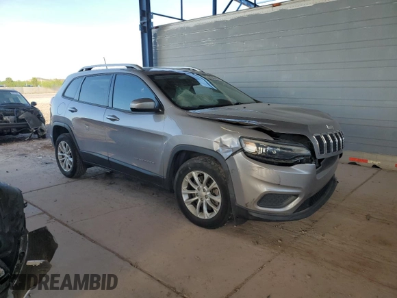 2020 Jeep Cherokee Latitude with VIN 1C4PJLCB1LD543946, listed as a Copart auction lot 56548405 with 112,387 mi miles and Salvage title. Bid and sale history available at DreamBid. Image 4.