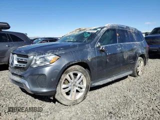 2017 Mercedes-Benz GLS 450 with VIN 4JGDF6EE3HA943086, listed as a Copart auction lot 46315454 with 74,760 mi miles and . Bid and sale history available at DreamBid. Image 1.