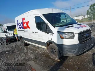 2020 Ford Transit Cargo z VIN 1FTBR1C89LKA36154, wystawiony jako IAAI lot #42188968 z przebiegiem 180 077 mil mil oraz . Historia ofert i sprzedaży dostępna na DreamBid. Obrazek 1.