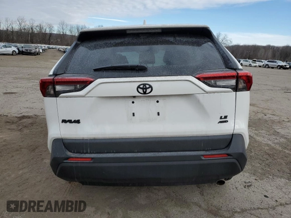 2024 Toyota RAV4 LE with VIN 2T3F1RFV6RC470591, listed as a Copart auction lot 88270555 with 0 mi miles and Salvage Title. Bid and sale history available at carsss.com. Image 6.