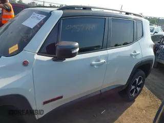 2021 Jeep Renegade Trailhawk with VIN ZACNJDC10MPM71187, listed as a IAAI auction lot 42577144 with 54,556 mi miles and . Bid and sale history available at DreamBid. Image 14.