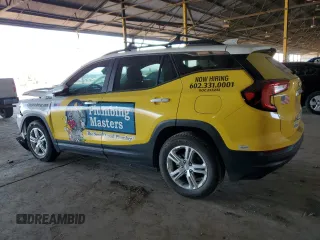 2022 GMC Terrain SLE with VIN 3GKALMEV5NL297966, listed as a Copart auction lot 44463595 with 70,254 mi miles and Salvage Title. Bid and sale history available at carsss.com. Image 2.
