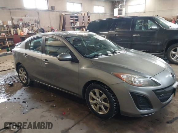 2010 Mazda 3 i Sport with VIN JM1BL1SF5A1250630, listed as a IAAI auction lot 41593863 with 161,439 mi miles and . Bid and sale history available at DreamBid. Image 1.