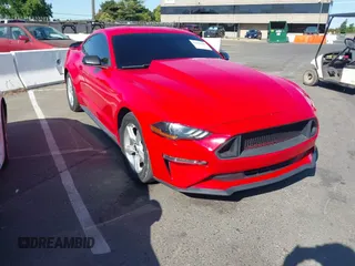 2019 Ford Mustang EcoBoost with VIN 1FA6P8TH7K5135493, listed as a IAAI auction lot 42842509 with 90,931 mi miles and . Bid and sale history available at DreamBid. Image 1.