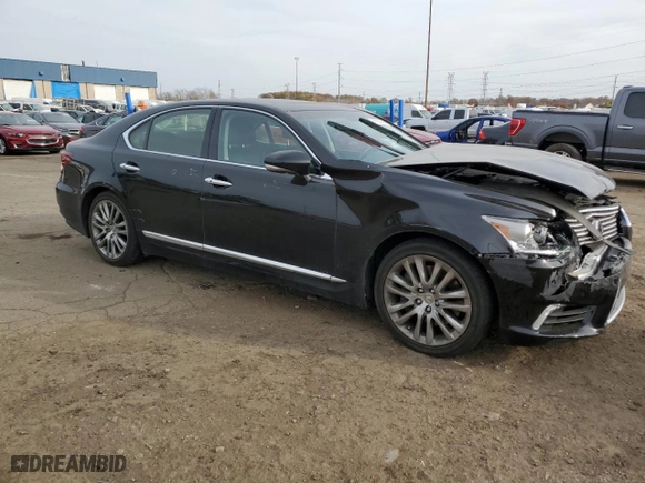 2016 Lexus LS 460 with VIN JTHCL5EF4G5026630, listed as a Copart auction lot 78820504 with 33,004 mi miles and Clean Title. Bid and sale history available at carsss.com. Image 4.