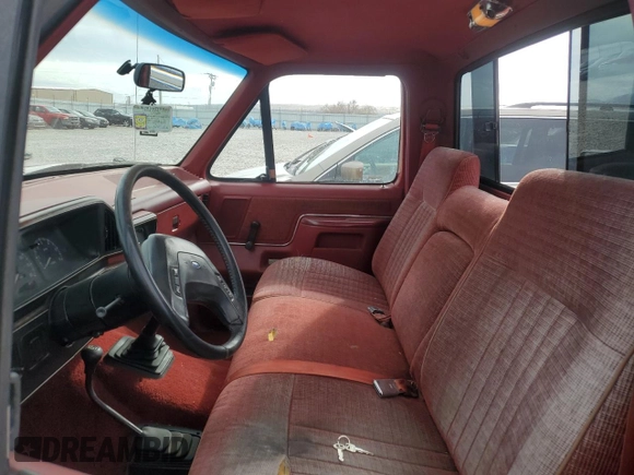 1990 Ford F-150 with VIN 1FTEF14N3LLA15630, listed as a Copart auction lot 43826435 with 567,244 mi miles and Salvage Title. Bid and sale history available at carsss.com. Image 7.