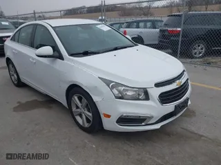 2015 Chevrolet Cruze LT with VIN 1G1PE5SB2F7133752, listed as a IAAI auction lot 41809603 with 135,412 mi miles. Bid and sale history available at carsss.com. Image 1.