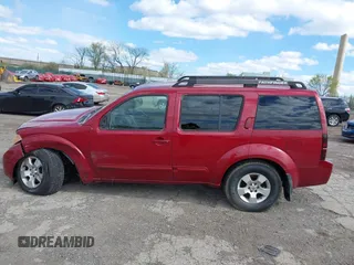 2007 Nissan Pathfinder SE with VIN 5N1AR18W87C624822, listed as a IAAI auction lot 41990477 with 220,869 mi miles. Bid and sale history available at carsss.com. Image 15.