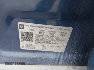 2019 Chevrolet Trax LT with VIN 3GNCJPSB8KL305731, listed as a IAAI auction lot 41953636 with 99,983 mi miles. Bid and sale history available at carsss.com. Image 9.
